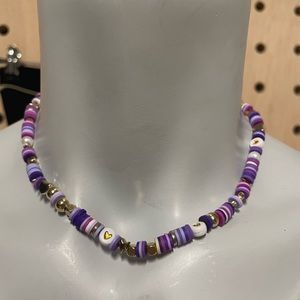 Purple necklace